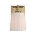 Golden - 5189-WSC BCB-PLT - One Light Wall Sconce Vanity - Brilia - Brushed Champagne Brass