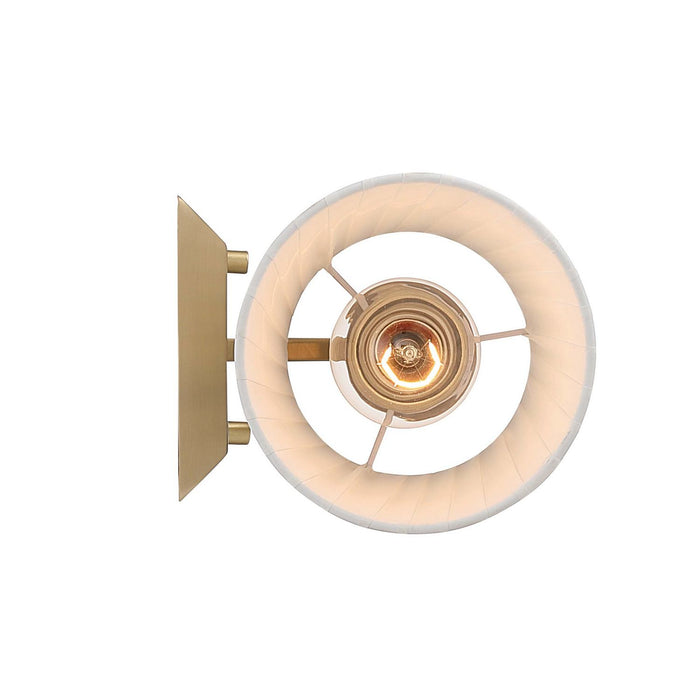 Golden - 5189-WSC BCB-PLT - One Light Wall Sconce Vanity - Brilia - Brushed Champagne Brass