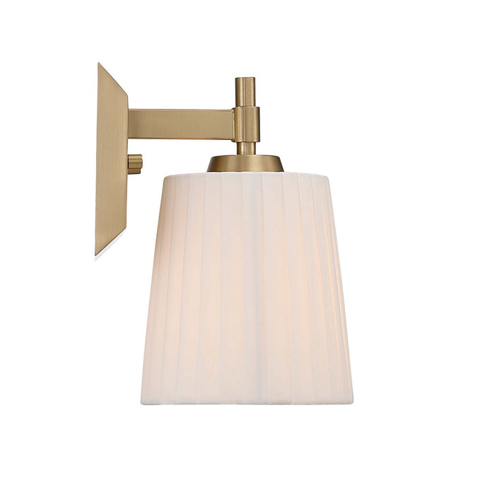 Golden - 5189-WSC BCB-PLT - One Light Wall Sconce Vanity - Brilia - Brushed Champagne Brass