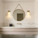 Golden - 5189-WSC BCB-PLT - One Light Wall Sconce Vanity - Brilia - Brushed Champagne Brass