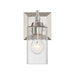 Golden - 5189-WSC PN-HWG - One Light Wall Sconce Vanity - Brilia - Polished Nickel