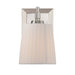 Golden - 5189-WSC PN-PLT - One Light Wall Sconce Vanity - Brilia - Polished Nickel