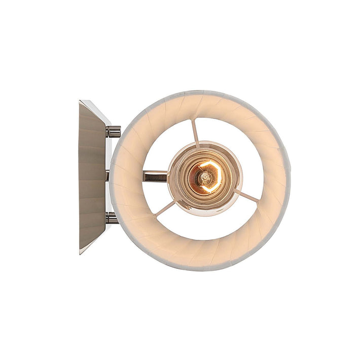 Golden - 5189-WSC PN-PLT - One Light Wall Sconce Vanity - Brilia - Polished Nickel