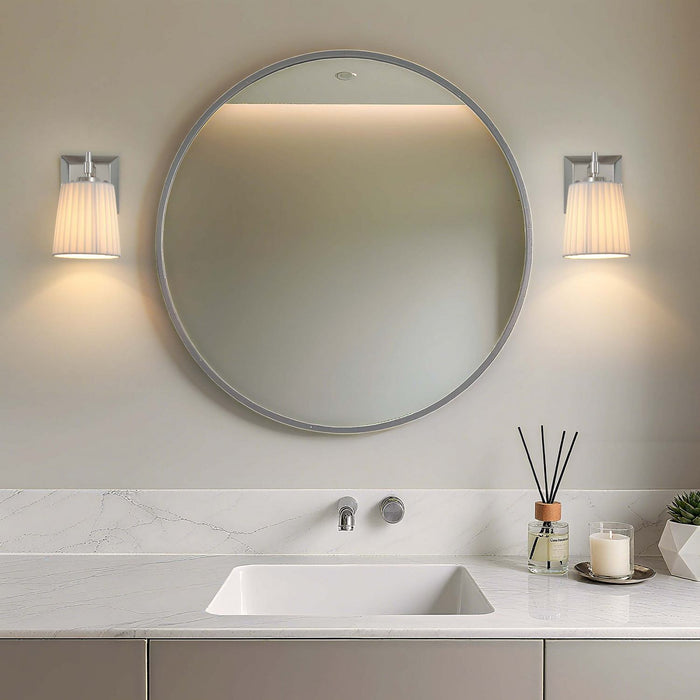 Golden - 5189-WSC PN-PLT - One Light Wall Sconce Vanity - Brilia - Polished Nickel