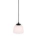 Golden - 6954-M1L BLK-OP - One Light Pendant - Dorinda - Matte Black