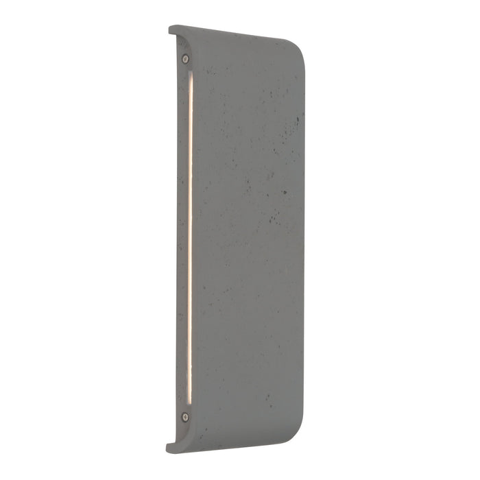 Golden - 7280-OWL16 GT - LED Outdoor Wall Mount - Stela - Gray Travertine