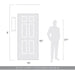 Golden - 7280-OWL24 GT - LED Outdoor Wall Mount - Stela - Gray Travertine