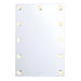 Golden - 8195-24M WHT-A - LED Mirror - Starlight - Matte White