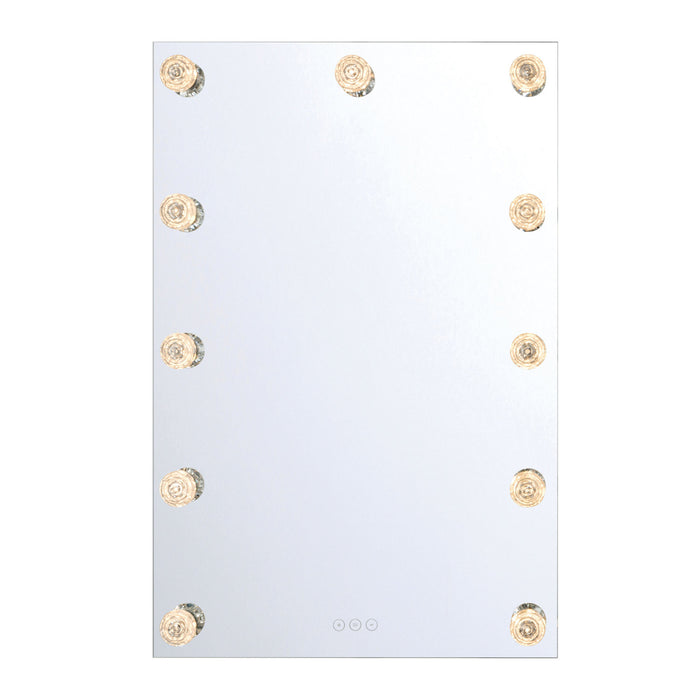 Golden - 8195-24M WHT-B - LED Mirror - Starlight - Matte White
