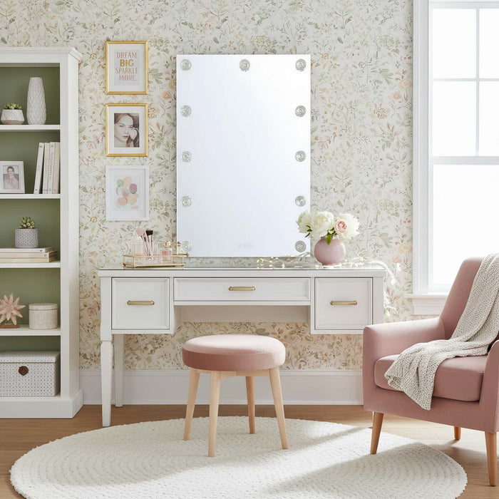 Golden - 8195-24M WHT-B - LED Mirror - Starlight - Matte White