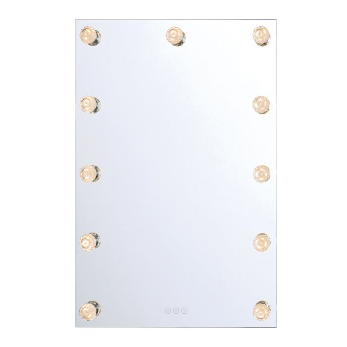 Golden - 8195-24M WHT-C - LED Mirror - Starlight - Matte White