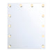 Golden - 8195-30M WHT-A - LED Mirror - Starlight - Matte White