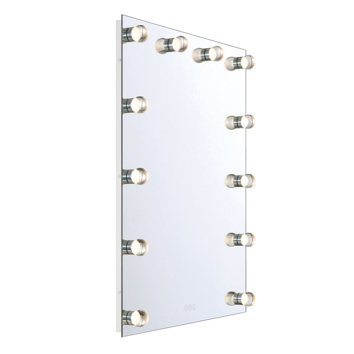 Golden - 8195-30M WHT-A - LED Mirror - Starlight - Matte White