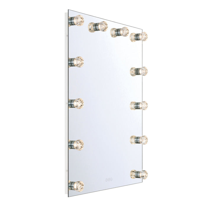 Golden - 8195-30M WHT-B - LED Mirror - Starlight - Matte White