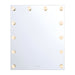 Golden - 8195-30M WHT-C - LED Mirror - Starlight - Matte White