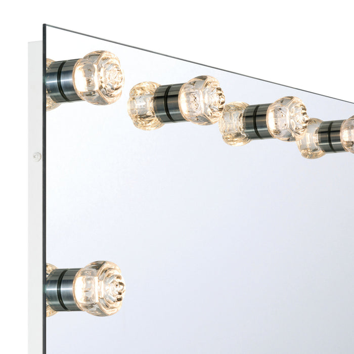 Golden - 8195-48M WHT-B - LED Mirror - Starlight - Matte White