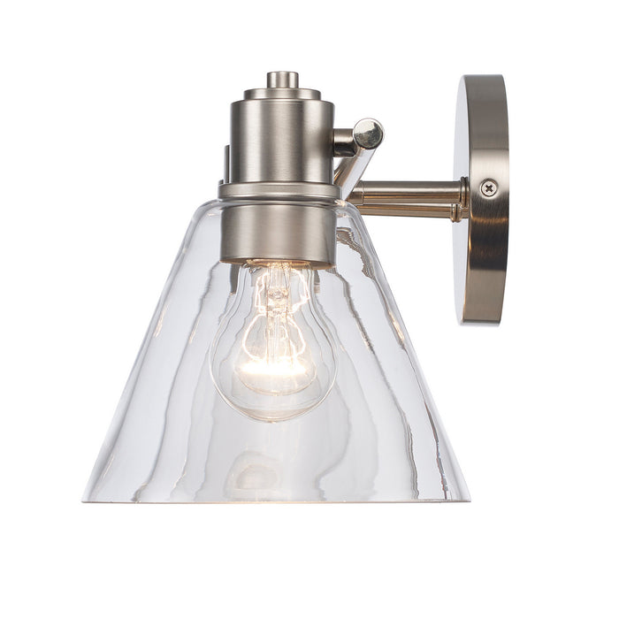 Trans Globe Imports - 22593 BN-CL - Three Light Vanity - Brushed Nickel