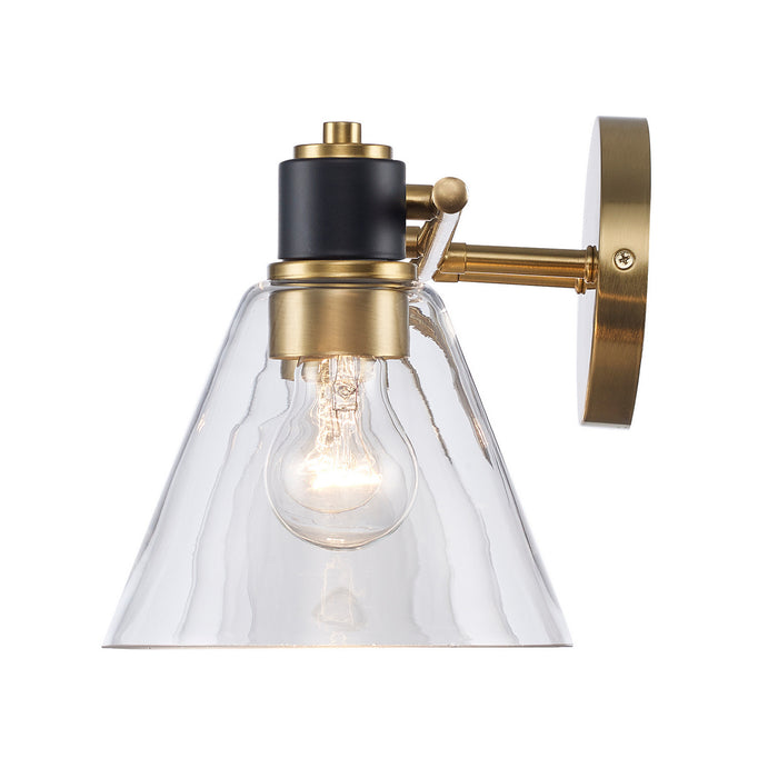 Trans Globe Imports - 22594 AGBK-CL - Four Light Vanity - Antique Gold/Black