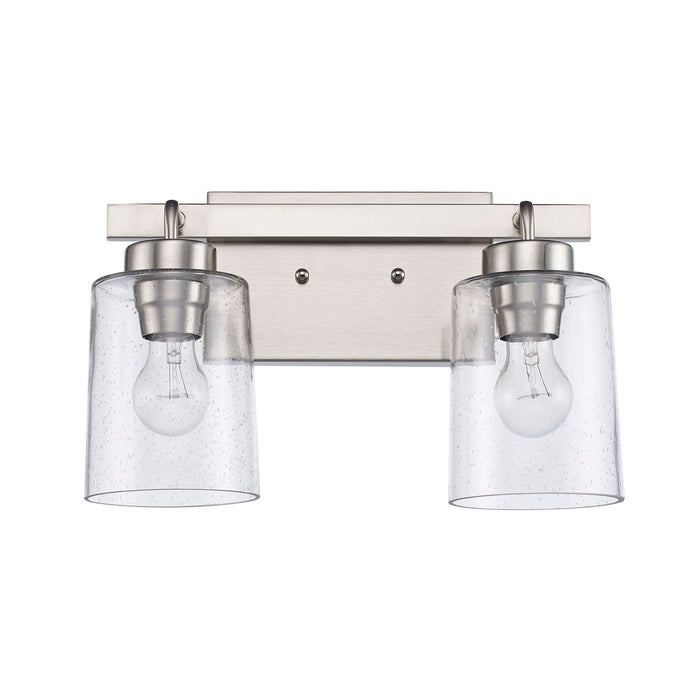 Trans Globe Imports - 22782 BN - Two Light Bath - Brushed Nickel