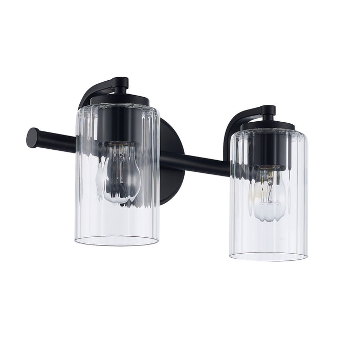 Trans Globe Imports - 22792 BK - Two Light Vanity - Black
