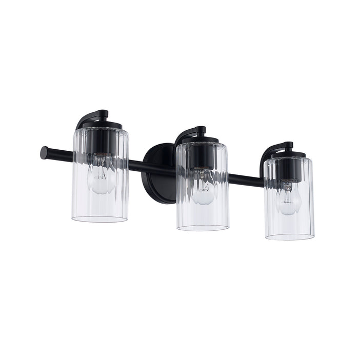 Trans Globe Imports - 22793 BK - Three Light Vanity - Black