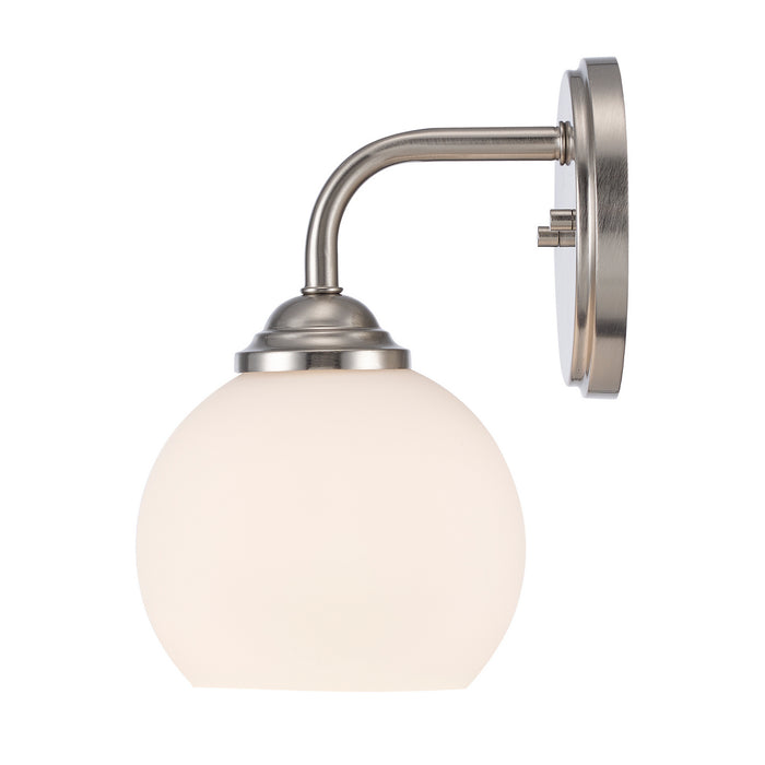 Trans Globe Imports - 22801 BN - One Light Wall Sconce - Brushed Nickel