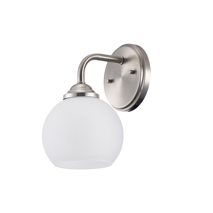 Trans Globe Imports - 22801 BN - One Light Wall Sconce - Brushed Nickel