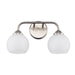 Trans Globe Imports - 22802 BN - Two Light Vanity - Brushed Nickel
