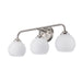 Trans Globe Imports - 22803 BN - Three Light Vanity - Brushed Nickel
