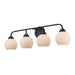 Trans Globe Imports - 22804 BK - Four Light Vanity - Black
