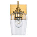 Trans Globe Imports - 71831 AG - One Light Wall Sconce - Antique Gold