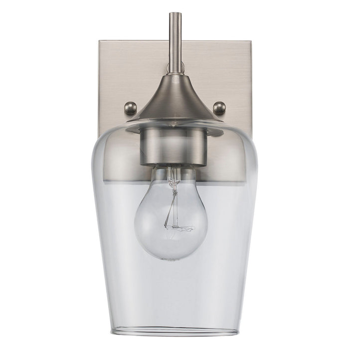Trans Globe Imports - 71831 BN - One Light Wall Sconce - Brushed Nickel