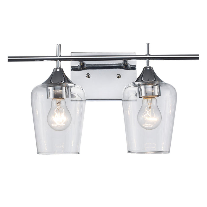 Trans Globe Imports - 71834 PC - Four Light Vanity - Polished Chrome