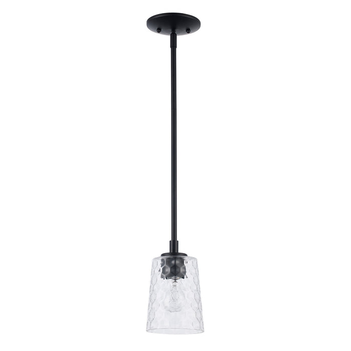 Trans Globe Imports - 71970 BK - One Light Pendant - Black