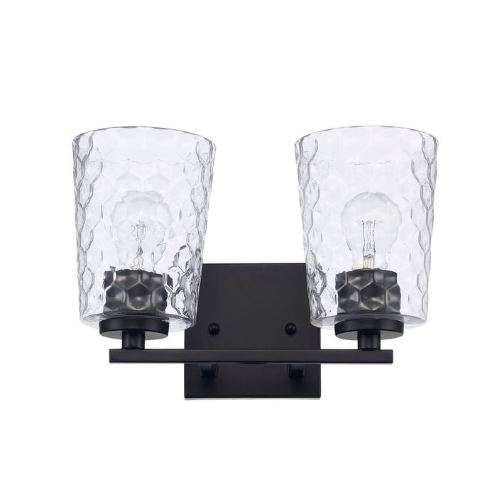 Trans Globe Imports - 71972 BK - Two Light Vanity - Black