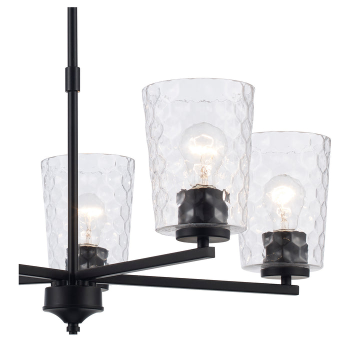 Trans Globe Imports - 71975 BK - Five Light Pendant - Black