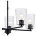 Trans Globe Imports - 71975 BK - Five Light Pendant - Black