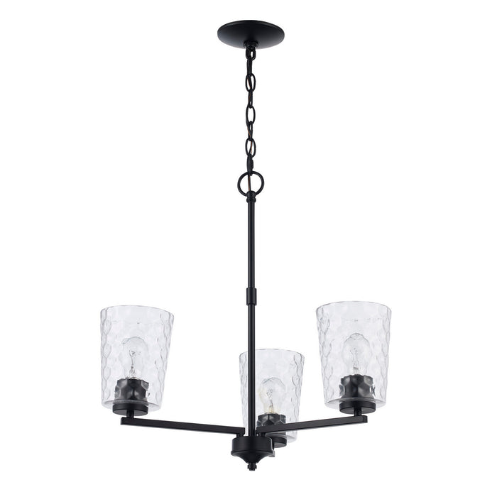 Trans Globe Imports - 71975-3 BK - Three Light Pendant - Black