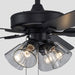 Trans Globe Imports - F-1051 BK-CL - 52" Ceiling Fan - Black
