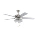Trans Globe Imports - F-1051 BN-FR - 52" Ceiling Fan - Brushed Nickel