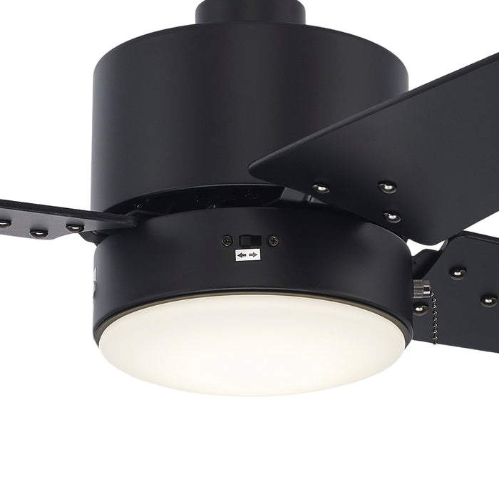Trans Globe Imports - F-1054 BK - 52" Ceiling Fan - Black