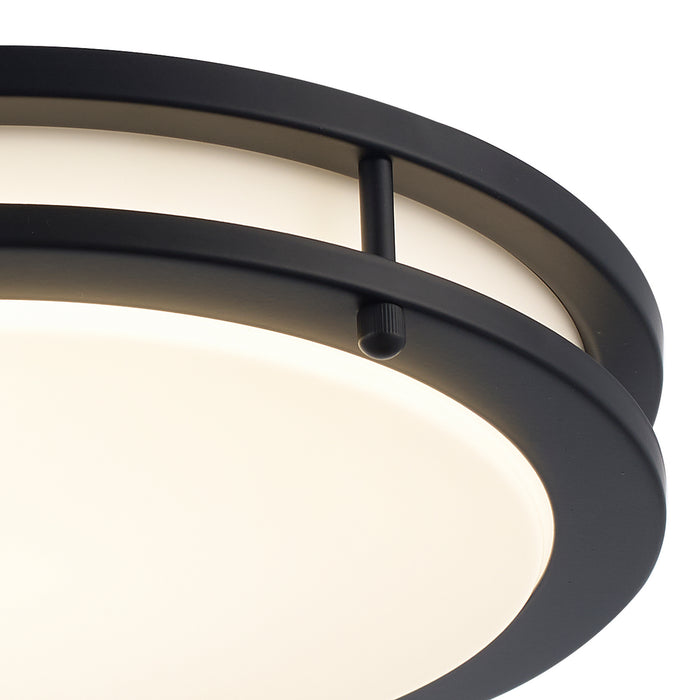 Trans Globe Imports - LED-16312 BK - LED Flush Mount - Black