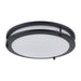 Trans Globe Imports - LED-16312 BK - LED Flush Mount - Black