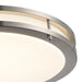Trans Globe Imports - LED-16314 BN - LED Flush Mount - Brushed Nickel