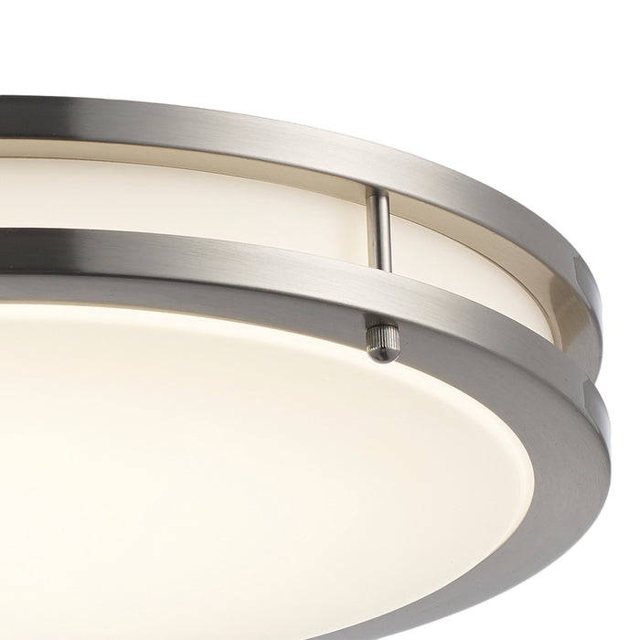 Trans Globe Imports - LED-16316 BN - LED Flush Mount - Brushed Nickel