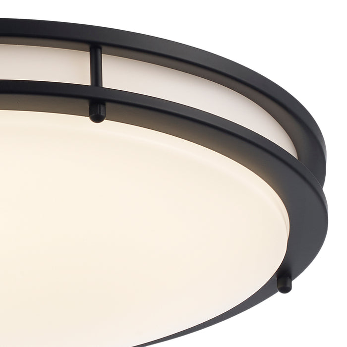 Trans Globe Imports - LED-16318 BK - LED Flush Mount - Black