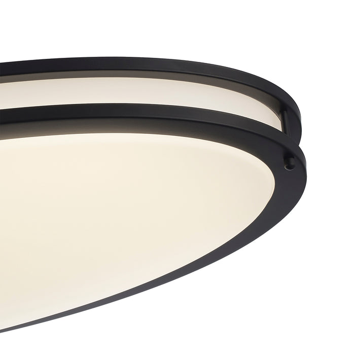 Trans Globe Imports - LED-16325 BK - LED Flush Mount - Black