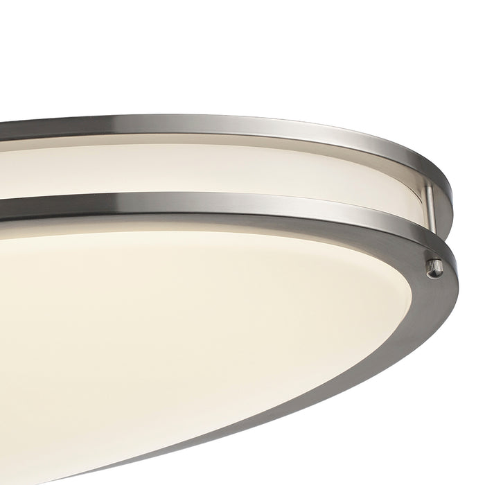 Trans Globe Imports - LED-16325 BN - LED Flush Mount - Brushed Nickel