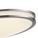 Trans Globe Imports - LED-16325 BN - LED Flush Mount - Brushed Nickel