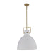 Trans Globe Imports - PND-2229 AG-WF - One Light Pendant - Antique Gold